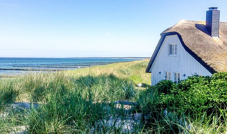 Ferienhaus inmitten von Sanddünen vermieten