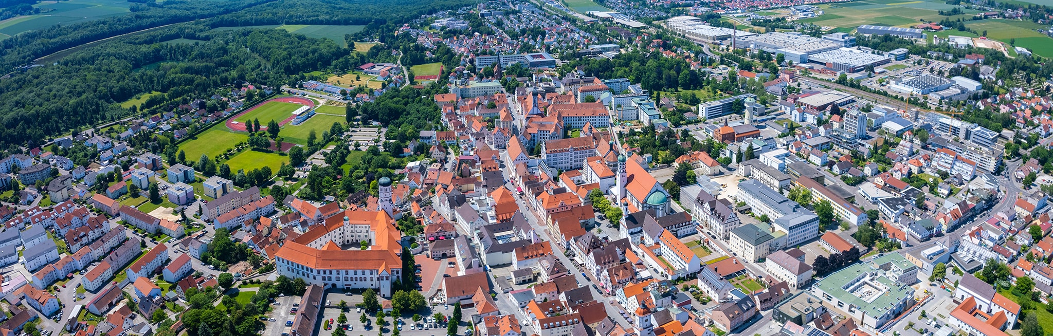 Ansicht von Dillingen an der Donau (Landkreis)