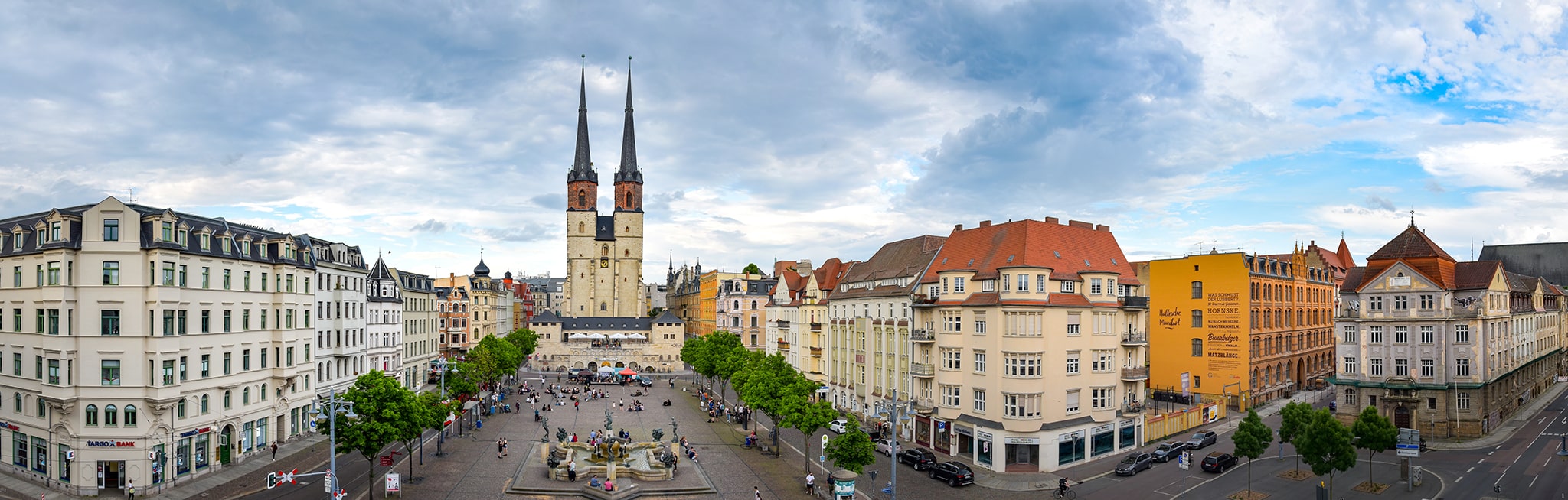 Ansicht von Halle (Saale)