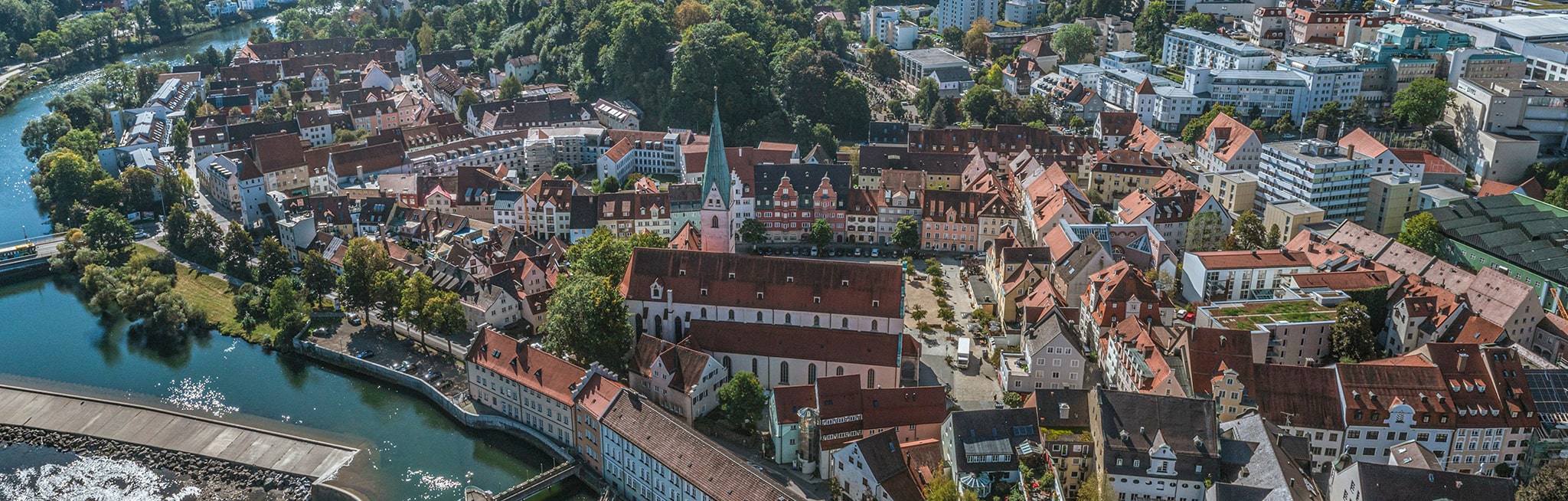 Ansicht von Kempten (Allgäu)