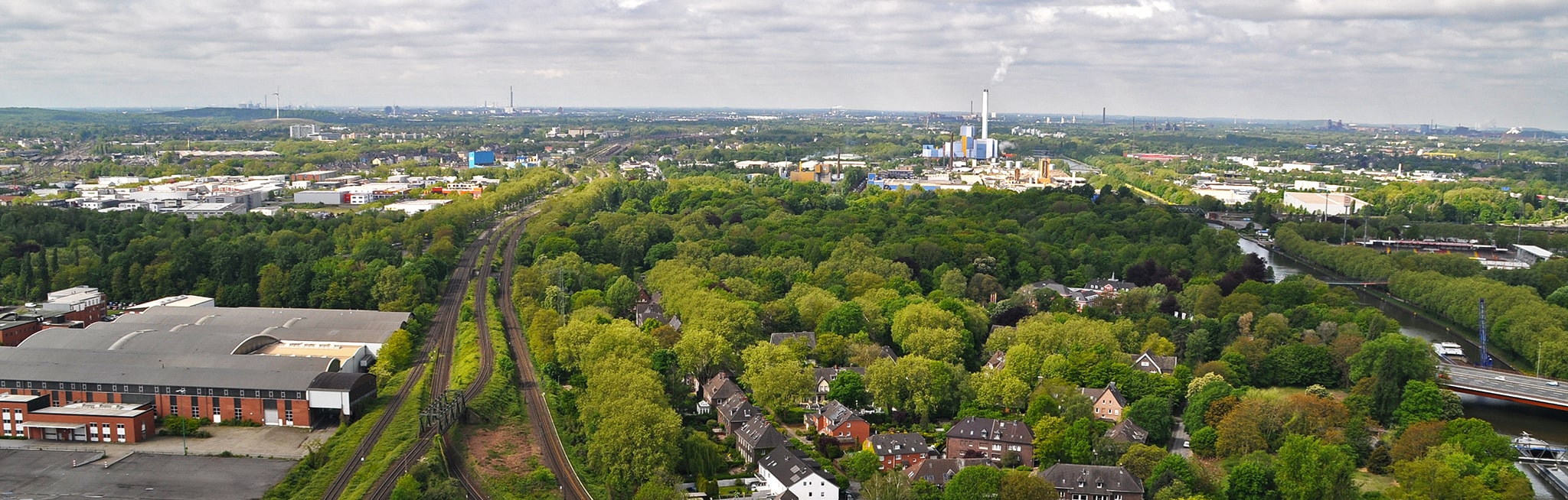 Ansicht von Oberhausen