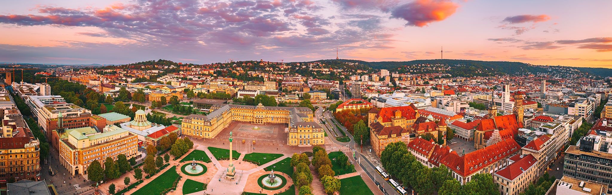 Ansicht von Stuttgart