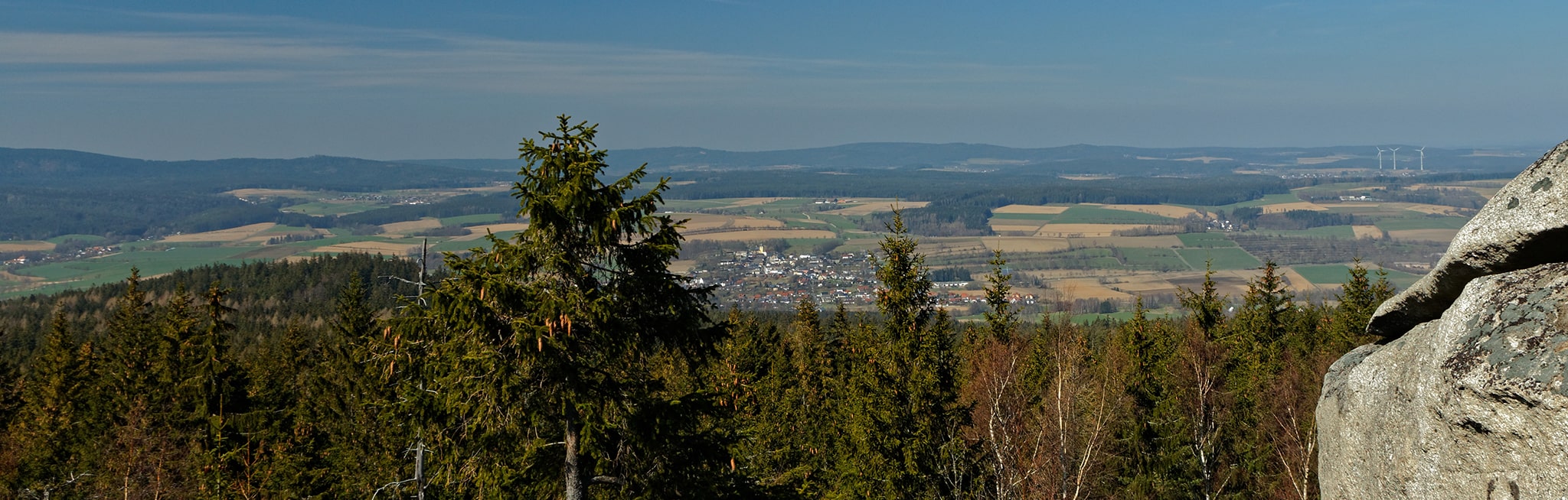 Ansicht von Wunsiedel im Fichtelgebirge (Landkreis)